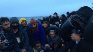 Une tentative de traversée de la Manche