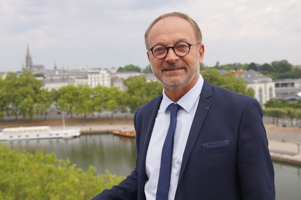 Joël Guerriau, sur les bords de l’Erdre à Nantes en 2016. Photo Creative commons