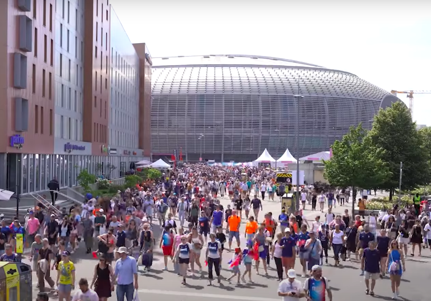 Foule Stade Pierre Mauroy