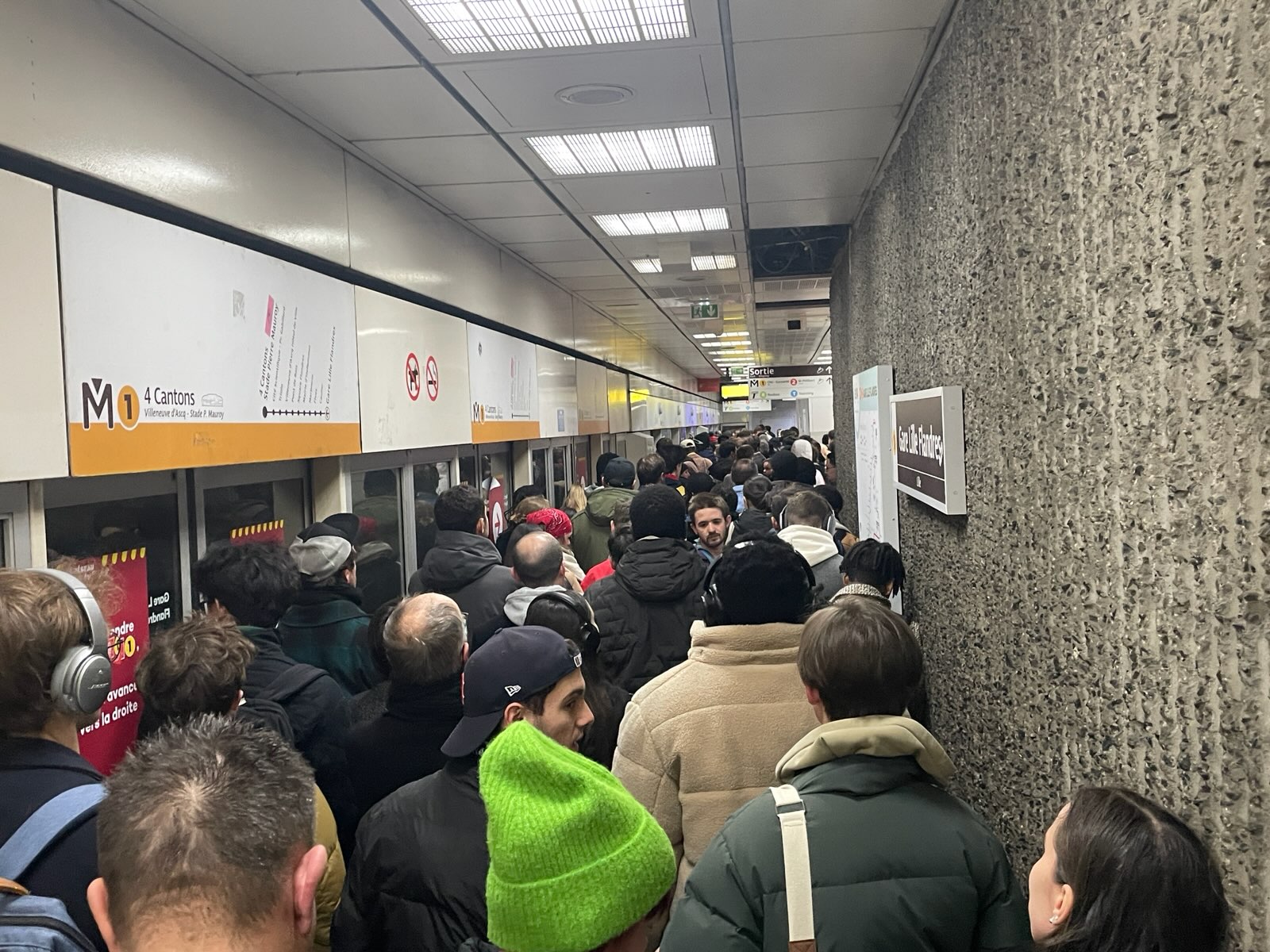 Chaos sur la ligne 1 du métro de Lille : découvrez notre compteur des perturbations