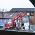 [EN IMAGES] Un premier bâtiment totalement démoli dans le quartier de l’Alma à Roubaix