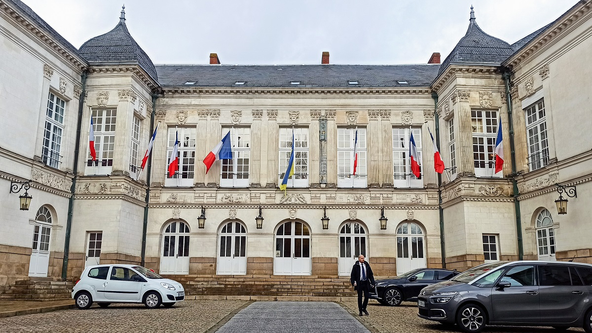 L’hôtel de ville de Nantes voit sa ponction fondre de 10 millions à 585 000 euros. photo Thibault Dumas