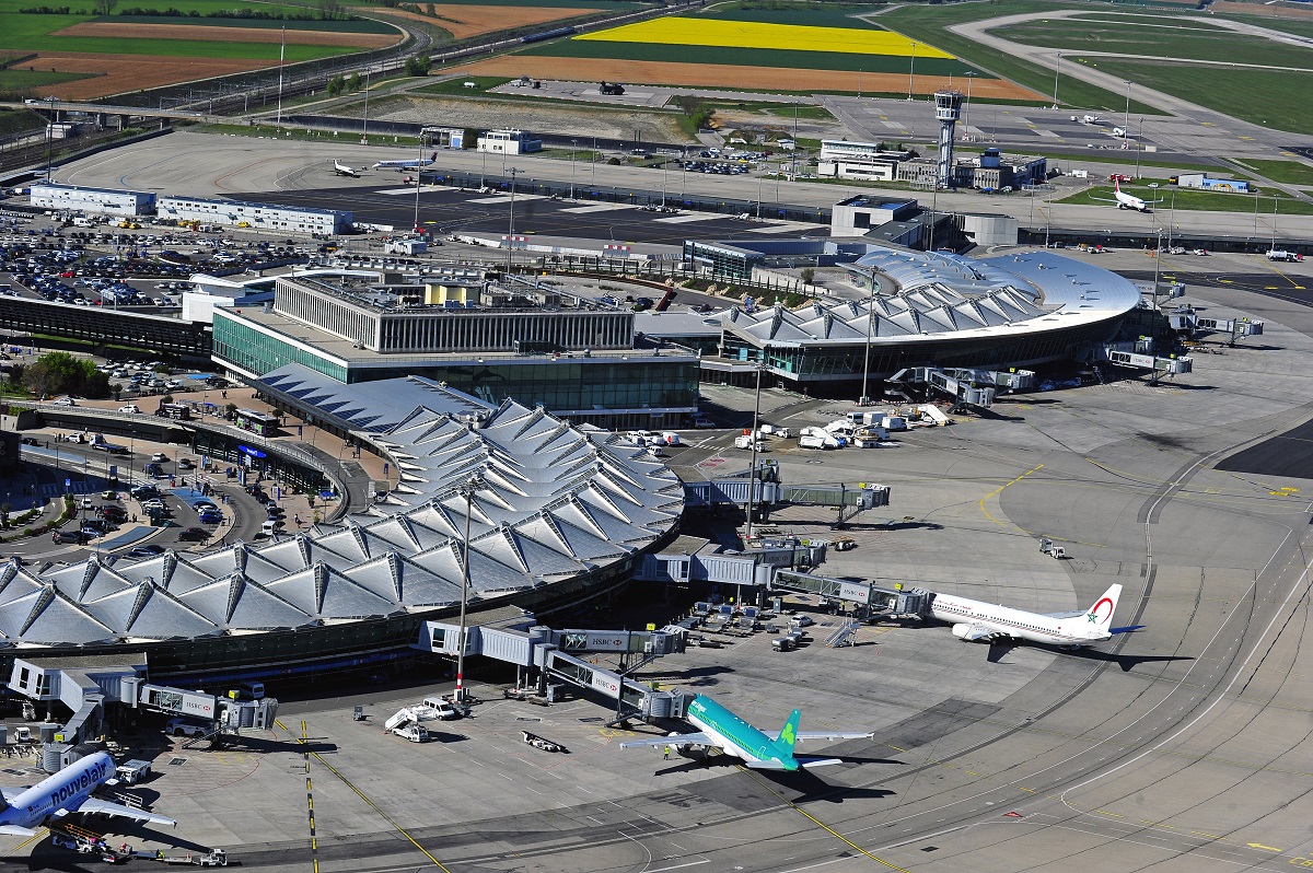 2025-01-Aeroport de Lyon-Vue Aerienne