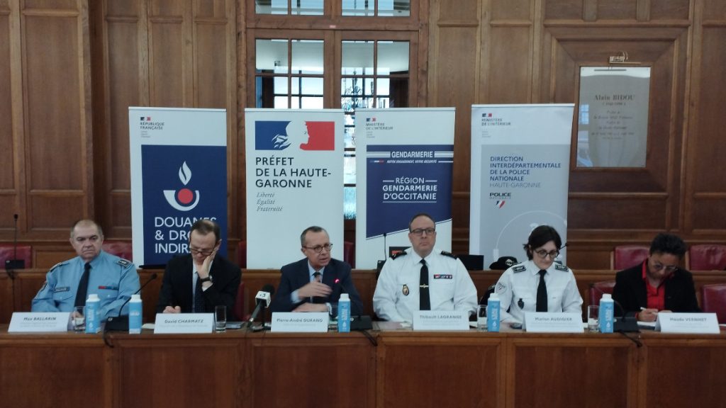 Baisse de la délinquance constatée en Haute‐Garonne en 2024